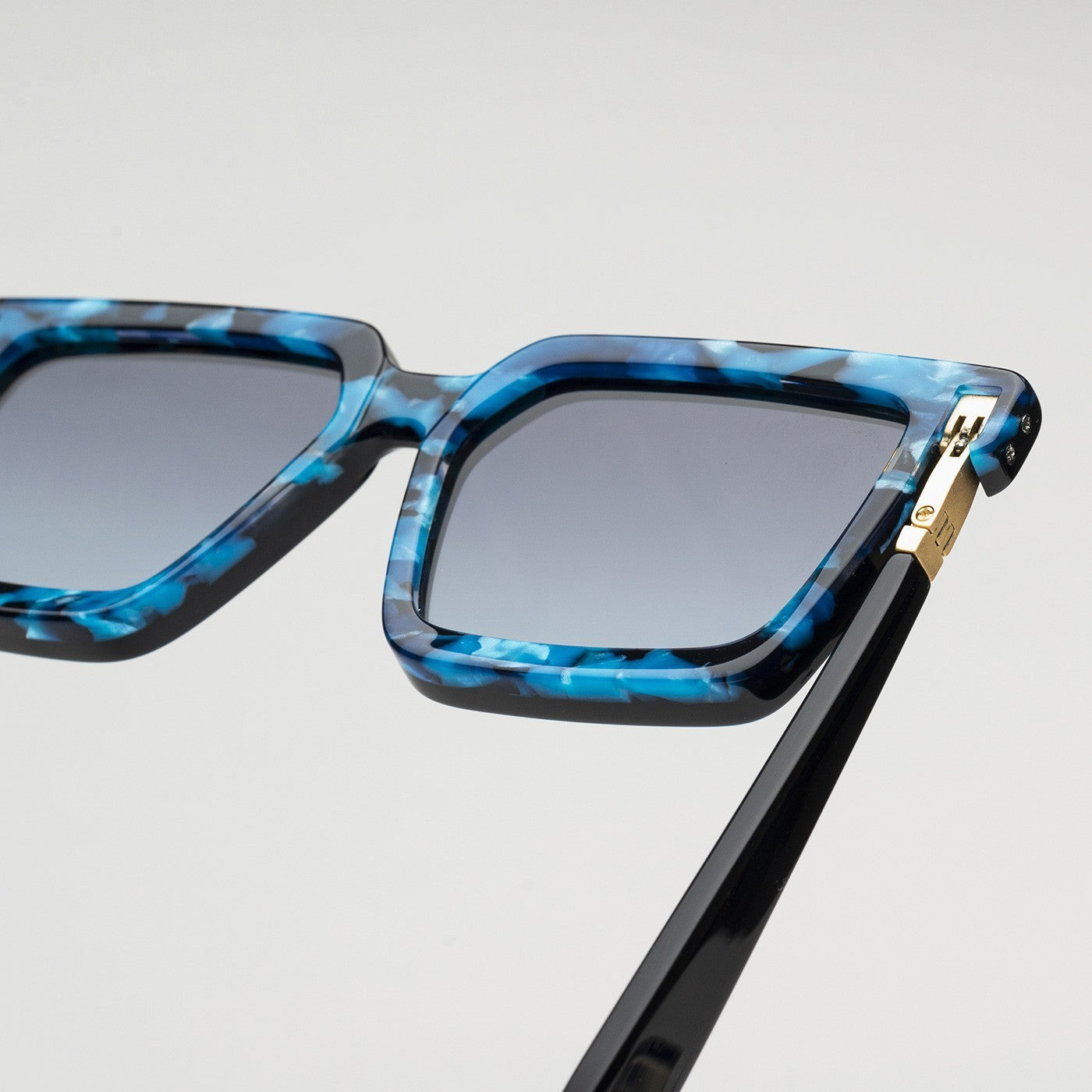 TWIST ONE Azzurro Striato - Nero