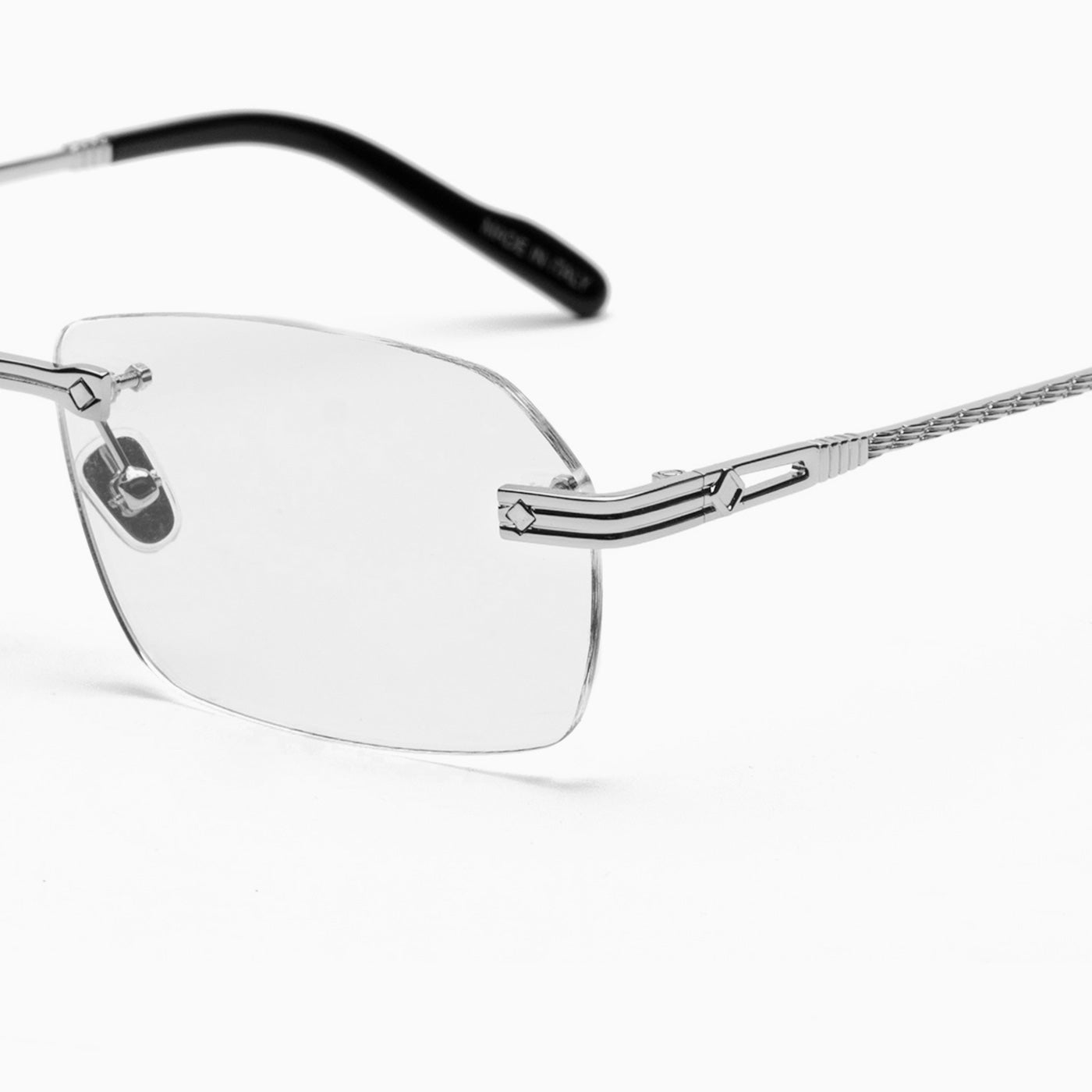 Travis II Squadrato - Argento