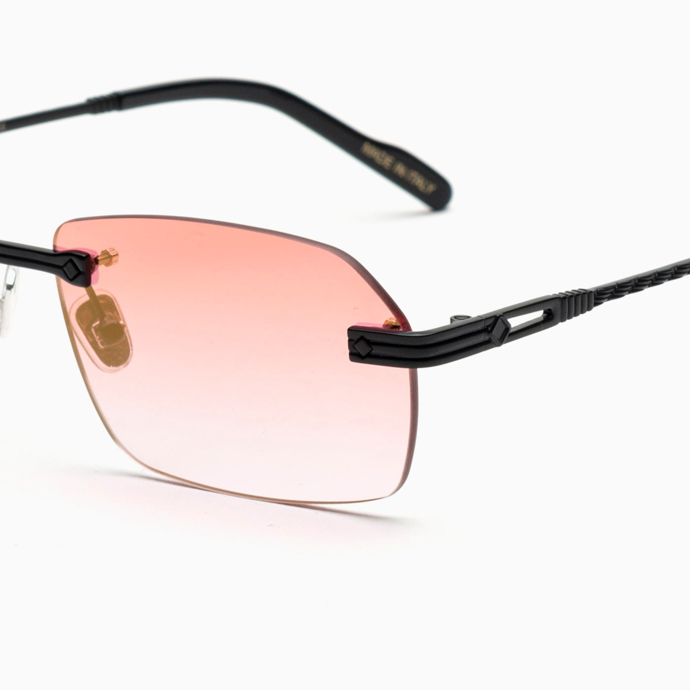 Travis II Squadrato - Nero