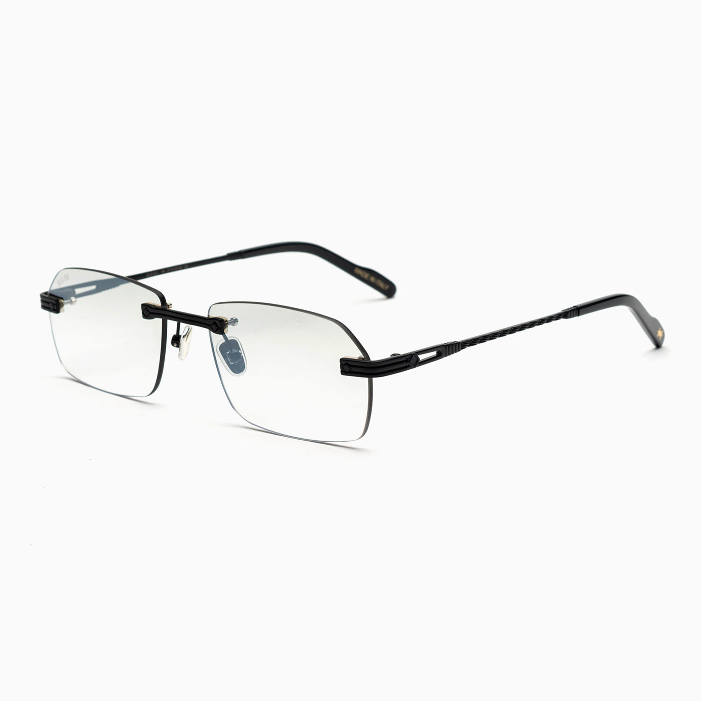 Travis II Squadrato - Nero