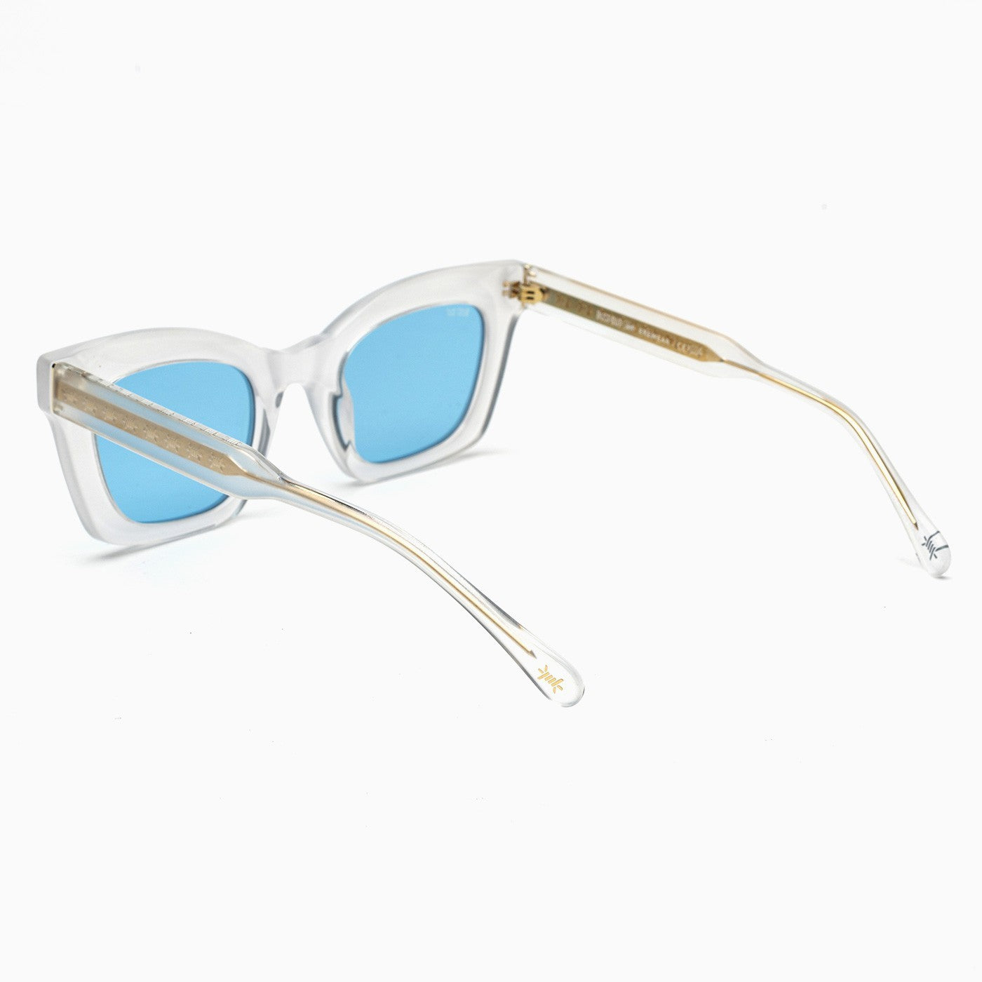 Occhiali da Sole Bust Out Angelina Cristallo Grigio