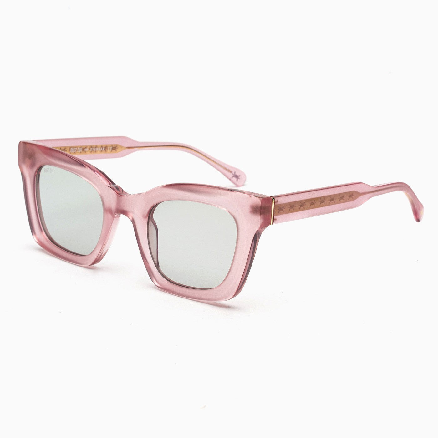 Occhiali da Sole Bust Out Angelina Cristallo Grigio