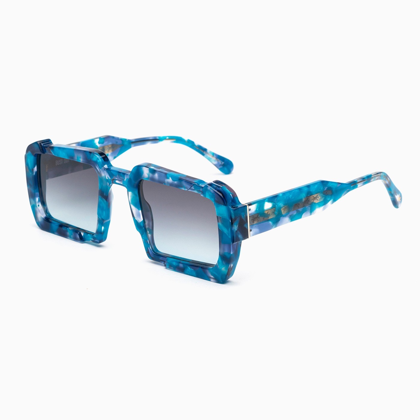 Occhiali da Sole Bust Out Marcus II Azzurro Striato