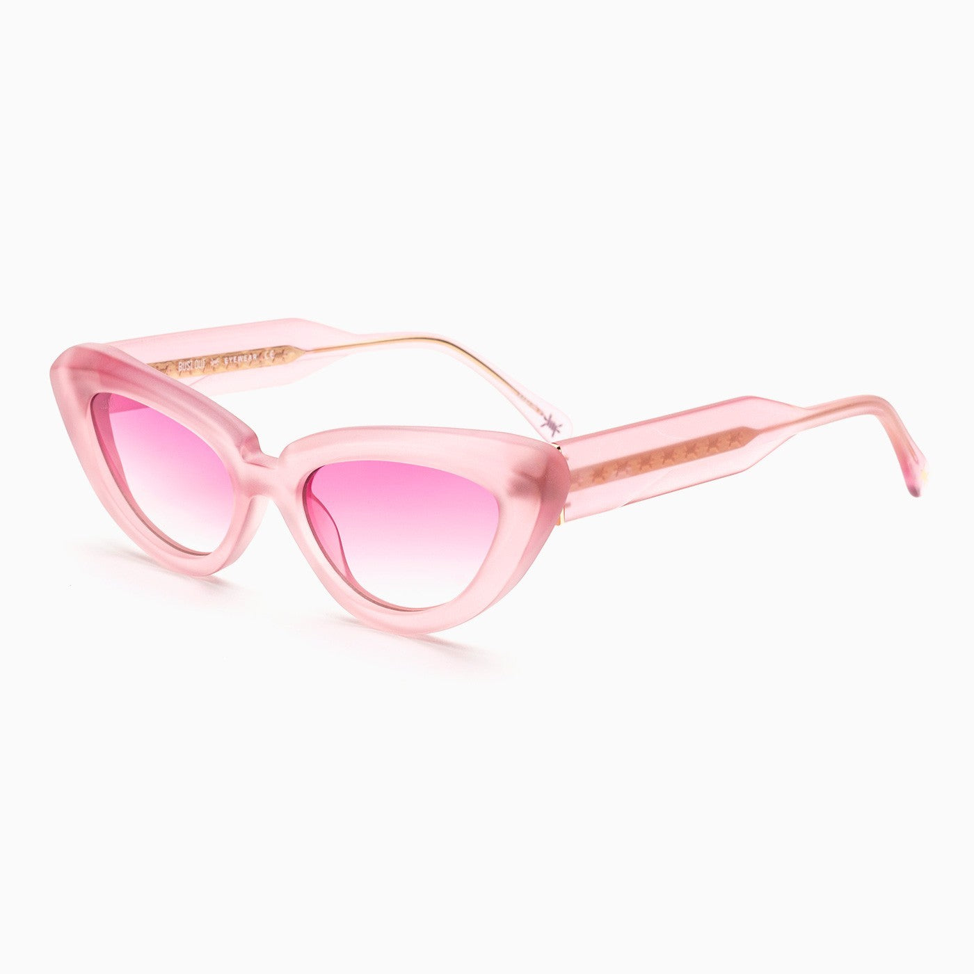 Occhiali da sole Bust out modello Anita rosa opaco