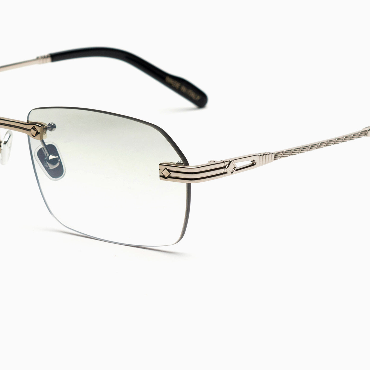 Travis II Squadrato - Argento