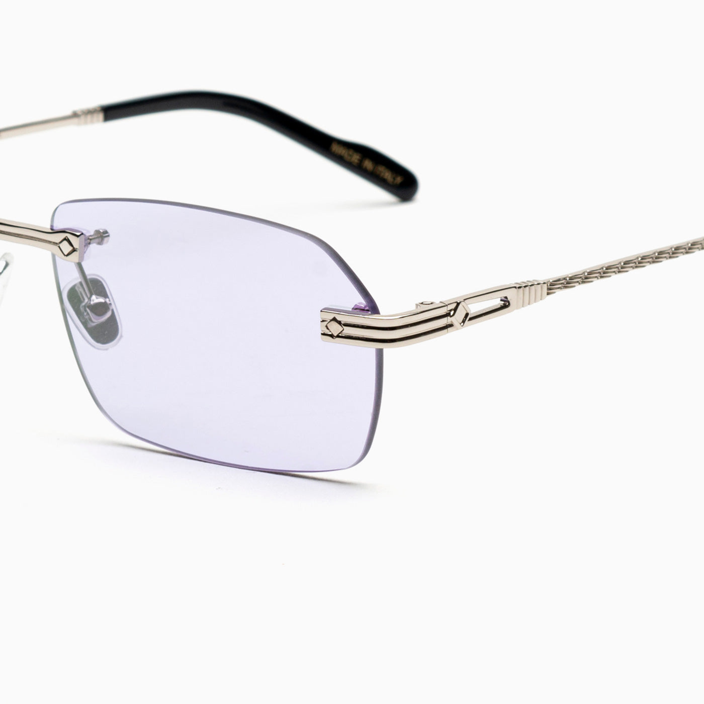 Travis II Squadrato - Argento