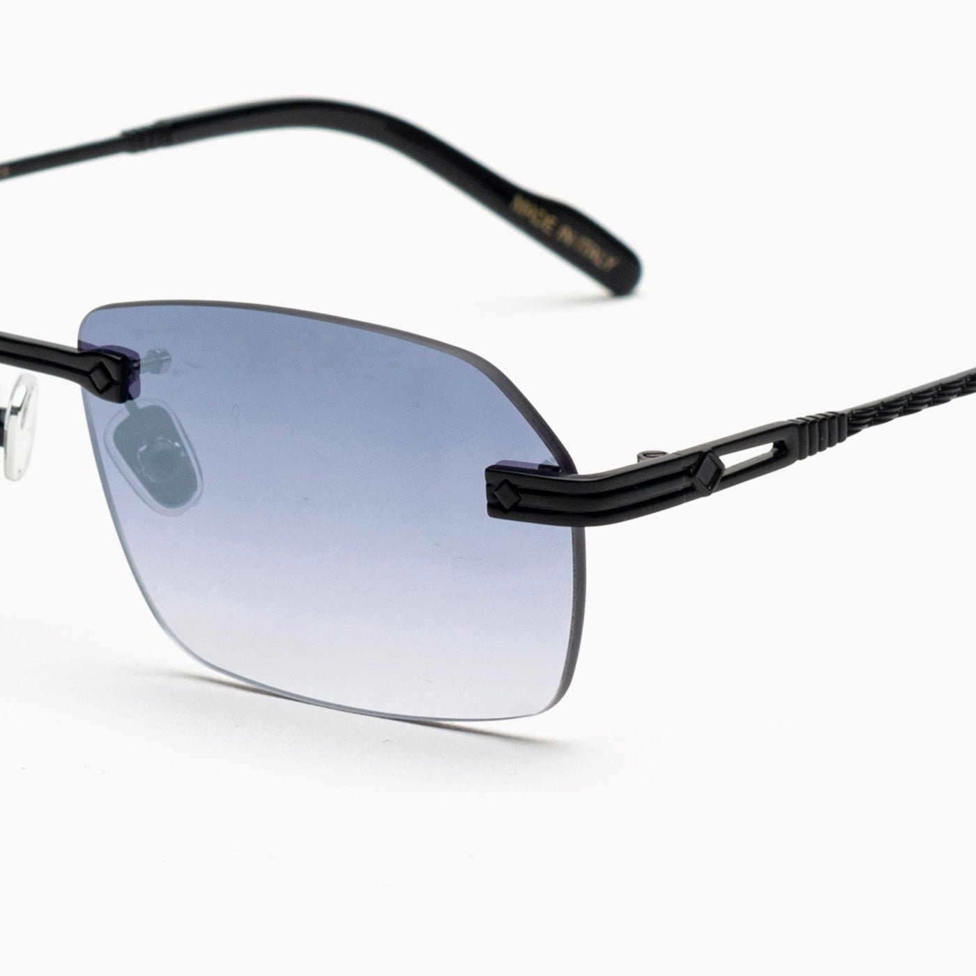 Travis II Squadrato - Nero