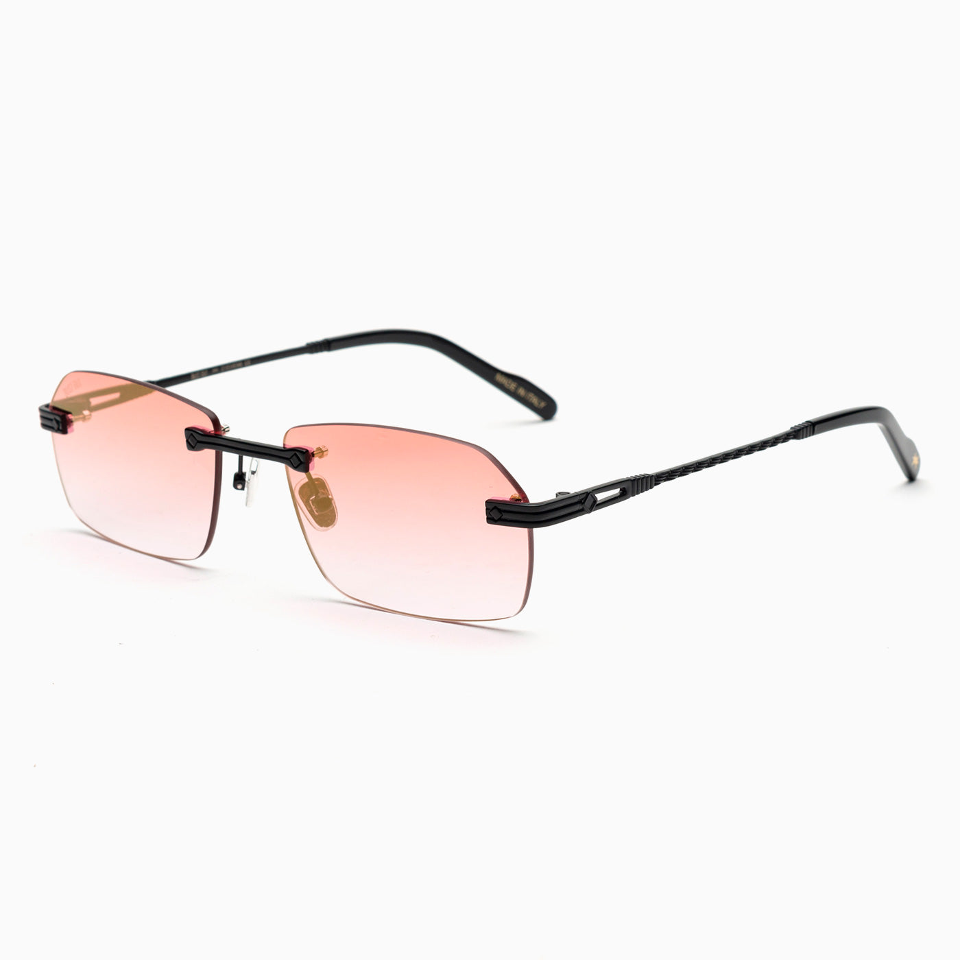 Travis II Squadrato - Nero