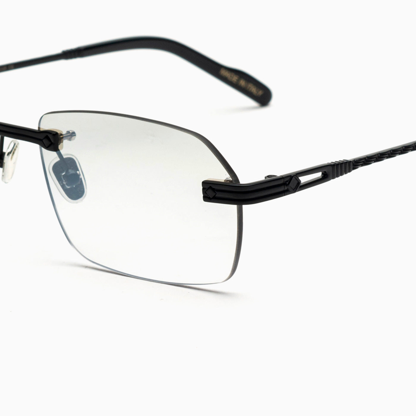 Travis II Squadrato - Nero