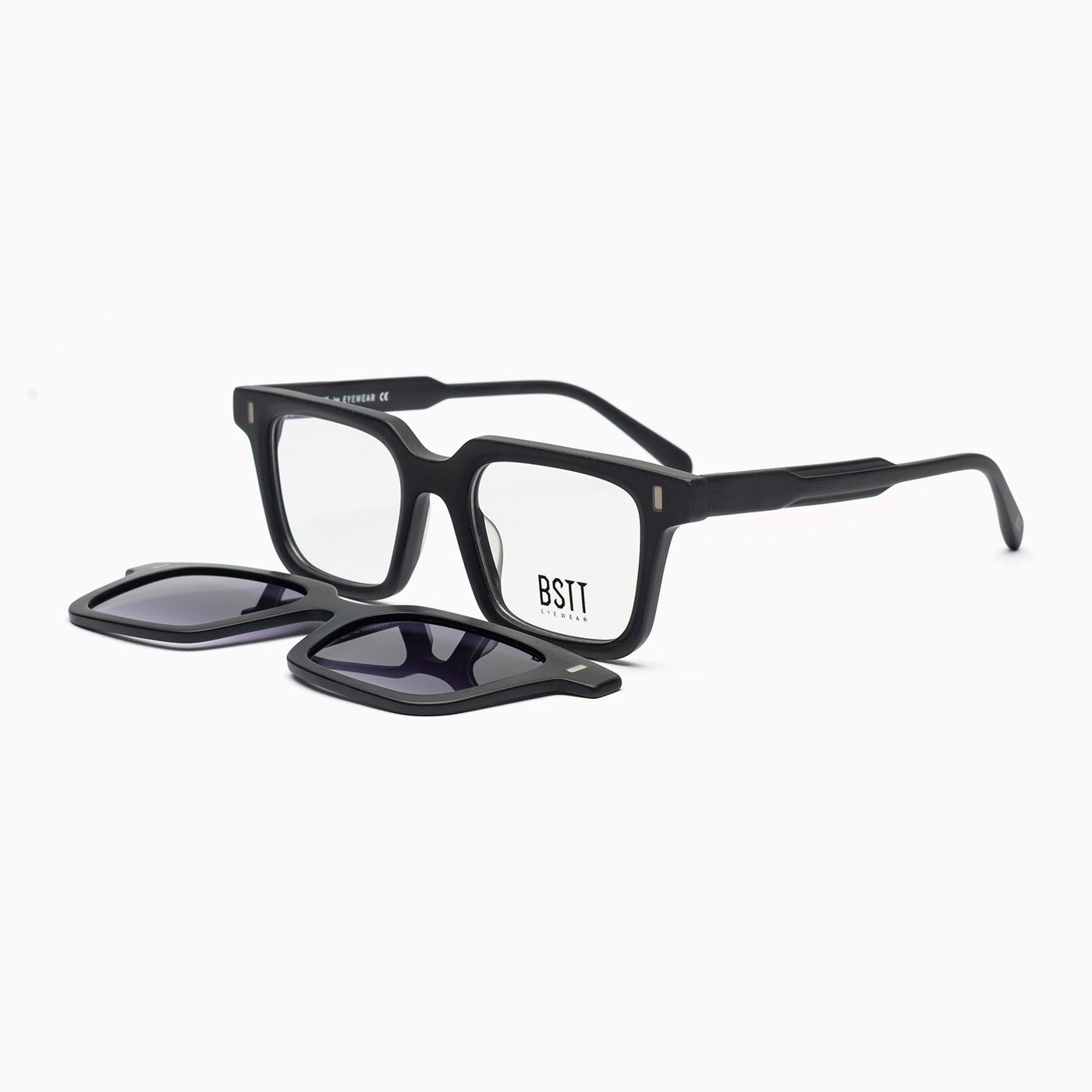 BSTT - Trogon Nero opaco con Clip